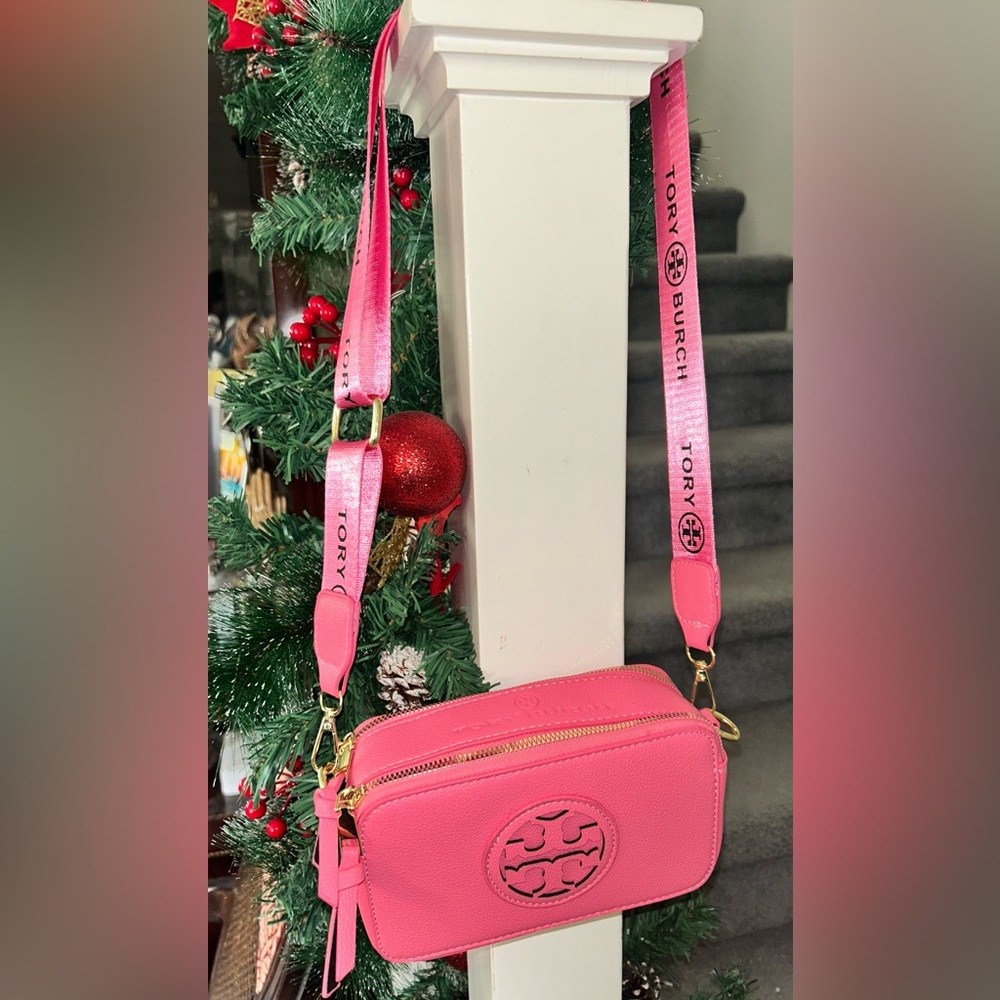Tory Burch Pink Crossbody Bag